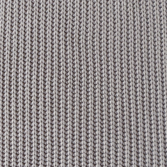 Strickstoff Baumwolle Halbpatent gerippt, taupe