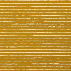 Jersey Stoff Streifen blurry stripes, weiss ocker