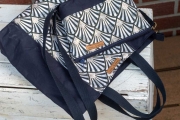 Baumwollstoff kleine Punkte Petite Dots, wei ocker