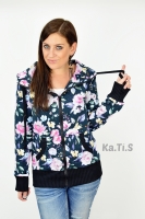 Schnittmuster Sweatjacke Damen Fadenkfer