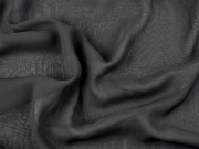 Chiffon Stoff, schwarz