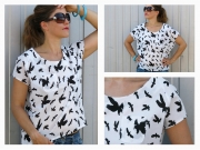 Schnittmuster Sommerbluse Frau Mia Studio Schnittreif