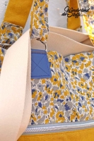 RESTST�CK 50 cm Kunstleder Lederimitat f�r Taschen gepr�gte Optik, dunkelblau