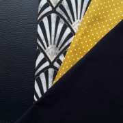 RESTST�CK 50 cm Kunstleder Lederimitat f�r Taschen gepr�gte Optik, dunkelblau