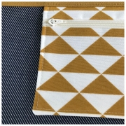 RESTST�CK 50 cm Kunstleder Lederimitat f�r Taschen gepr�gte Optik, dunkelblau