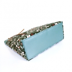 Baumwollstoff kleine Punkte beschichtet Petite Dots,wei rosa