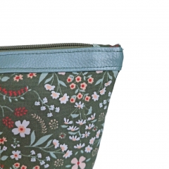 Baumwollstoff kleine Punkte beschichtet Petite Dots,wei rosa