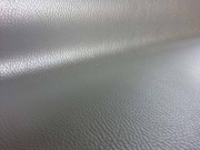 RESTST�CK 50 cm Kunstleder Lederimitat f�r Taschen gepr�gte Optik, silber