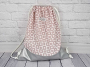 RESTST�CK 50 cm Kunstleder Lederimitat f�r Taschen gepr�gte Optik, silber