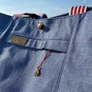 Outdoorstoff Dralon  Teflon Uni, jeansblau