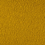 Boucle Stoff Schafslckchen elastisch, senfgelb