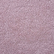 Teddyfleece Teddyfell aus Baumwolle, helles altrosa