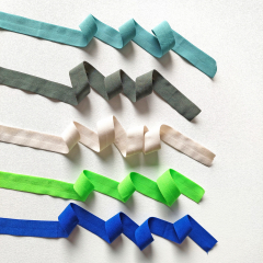 Falzband Falzgummi elastisch matt 20 mm, altmintgrn