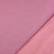 Sweatstoff Alpenfleece uni, altrosa