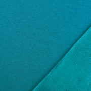 Sweatstoff Alpenfleece uni, petrol