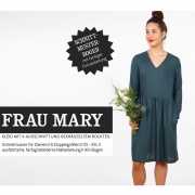 Papierschnittmuster Boho Kleid V-Ausschnit FRAU MARY Schnittreif