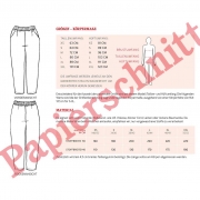 Papierschnittmuster Hose Damen FRAU HANNA Studio Schnittreif