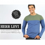 Papierschnittmuster Langarmshirt Herren HERR LEVI Schnittreif