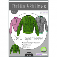 Papierschnittmuster Blouson Damen CARA ki-ba-doo