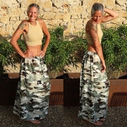 Papierschnittmuster Rock & Top Damen Sommer Kombi #01 ki-ba-doo