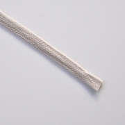 Flache Kordel Hoodiekordel Kapuzenband 15 mm, helles taupe