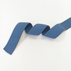 Gummiband Elastic 3 cm breit uni, jeansblau