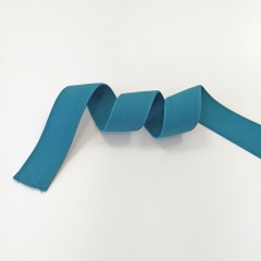 Gummiband Elastic 3 cm breit uni, petrol