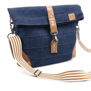 RESTSTCK 48 cm Jeansstoff ohne Stretch Baumwolle, dunkelblau