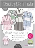 Schnittmuster Boho Kleid Damen Nelina, ki-ba-doo