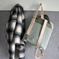 Dekostoff Kstchenmuster meliert, beige cremewei