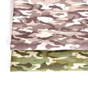 Baumwollstoff Camouflage, hellaltrosa mauve B-WARE
