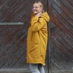 Papierschnittmuster Parka Damen FRAU KARO Schnittreif
