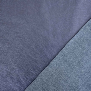 Lederimitat geprgte Optik, dunkelblau metallic
