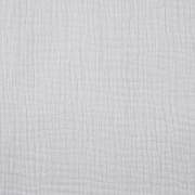 Musselin Stoff Double Gauze uni, wei