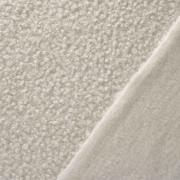 Boucle Stoff Schafslckchen, cremewei