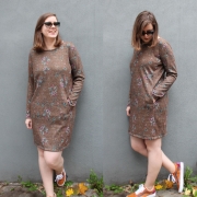 Boucle Stoff Schafslckchen, cremewei