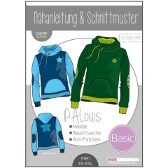 Schnittmuster Hoodie PALouis Herren ki-ba-doo