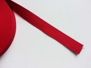 Gurtband Baumwolle 2,5 cm breit, rot #8