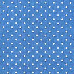 Baumwollstoff kleine Punkte beschichtet Petite Dots, wei indigo blau