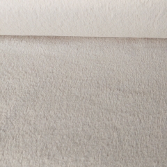 Fellimitat Plsch flauschig weich, hellbeige