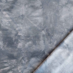 Sweatstoff Batik Muster, grau