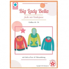 Papierschnittmuster Jacke mit Vorderpasse BIG LADY BELLA Mialuna
