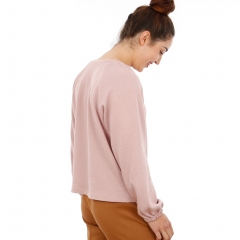 Schnittmuster Frau CAJA Raglanpullover mit Blousonrmeln Studio Schnittreif