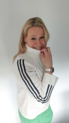 Jackenstoff Mantelstoff Doubleface fein edel, wollwei�