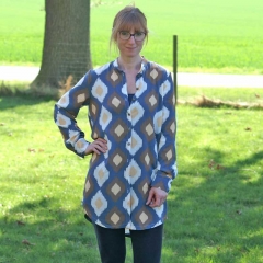 Papierschnittmuster Mix & Match Damen Bluse Kleid ki-ba-doo
