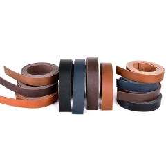 Lederriemen Vintage Rindsleder Taschengriff 1,5 cm breit, cognac