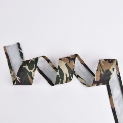 Schrgband  Camouflage Muster Army Print, grn braun