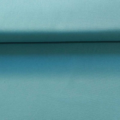 Canvas Stoff Baumwollstoff uni, aquamarin