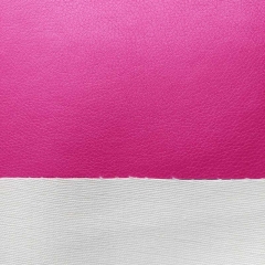 Lederimitat geprgte Optik, pink metallic
