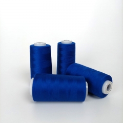 Overlock Garn 4 Rollen, kobaltblau